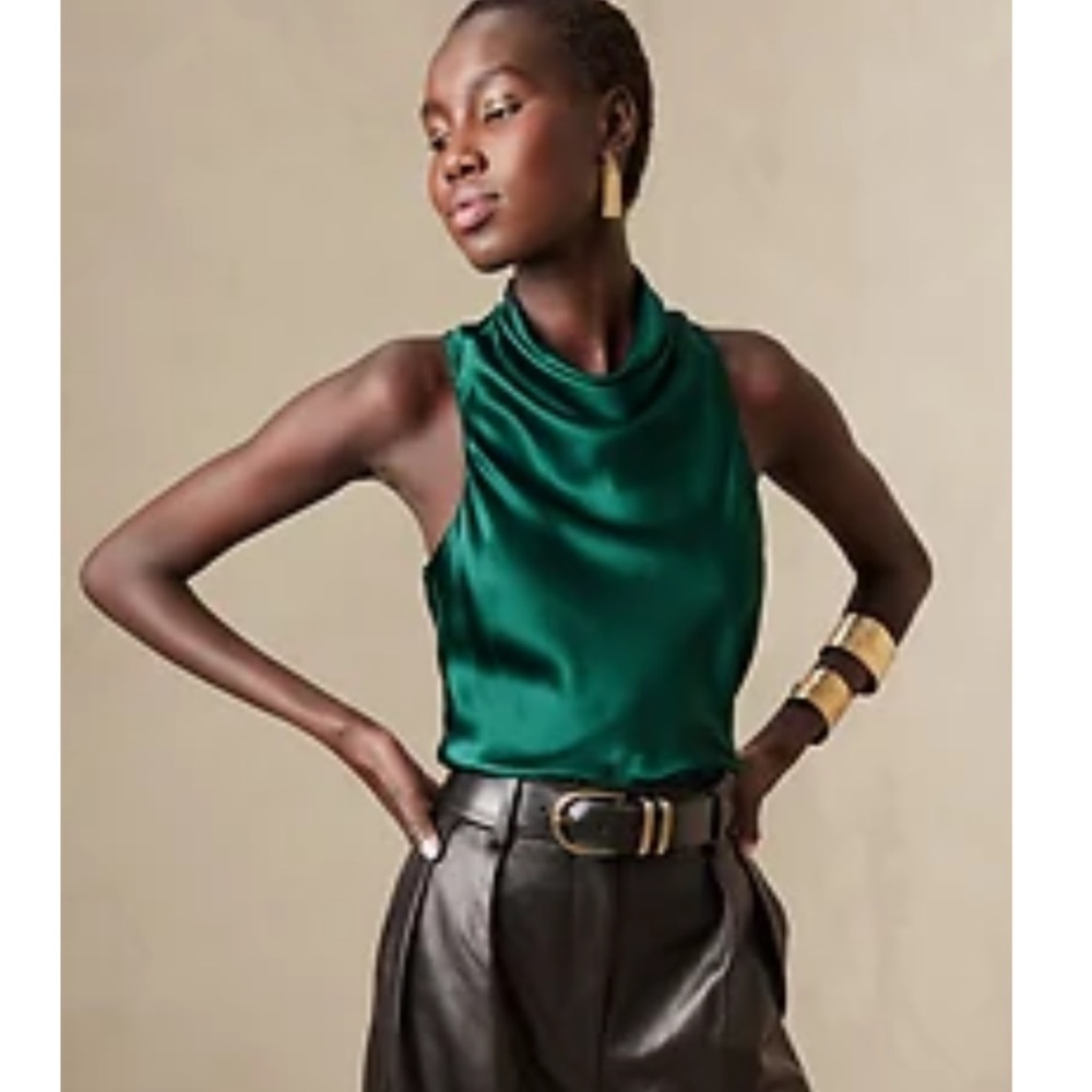 Banana Republic Eclipse Silk Top